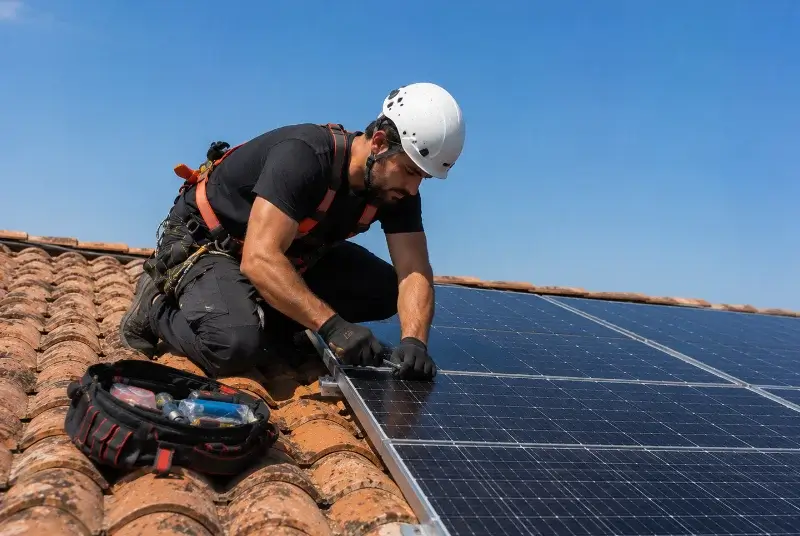 Maintenance et monitoring de panneaux solaires à Bourcefranc-le-Chapus