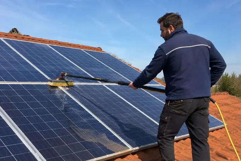 Nettoyage et entretien de panneaux solaires à Bourcefranc-le-Chapus